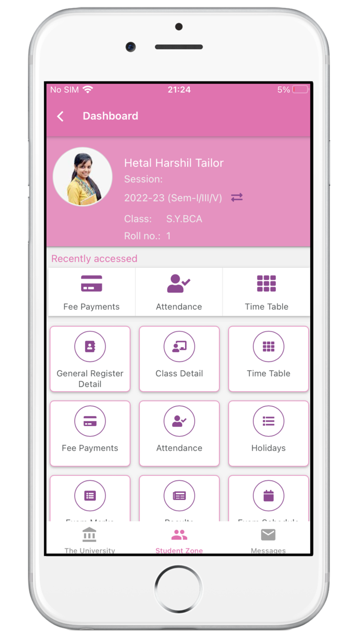 V V Womens University