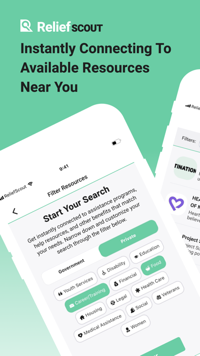 ReliefScout Screenshot