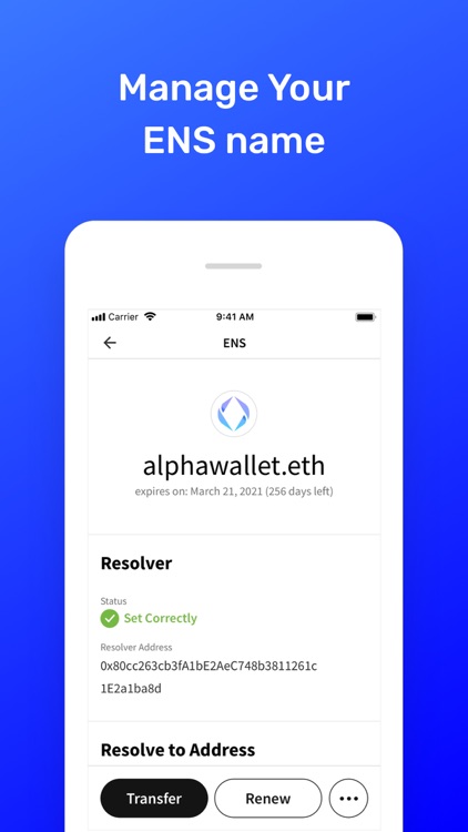 AlphaWallet, Ethereum and EVM screenshot-6