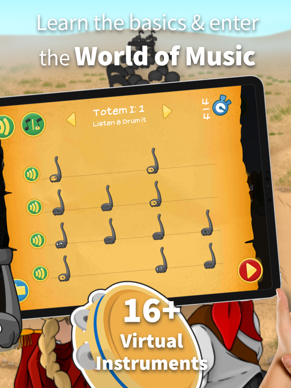 Learn music: Rhythmic Villageのおすすめ画像4