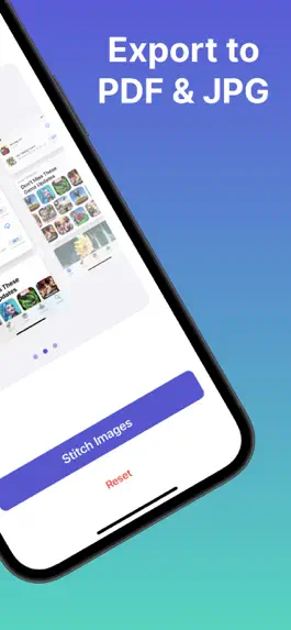 Game screenshot Stitch - Combine Screenshots hack