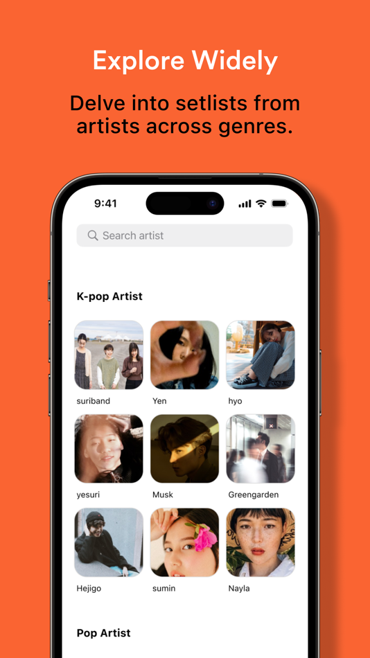 #2. Seta - The Setlist App (iOS) 由: HYEJI KO