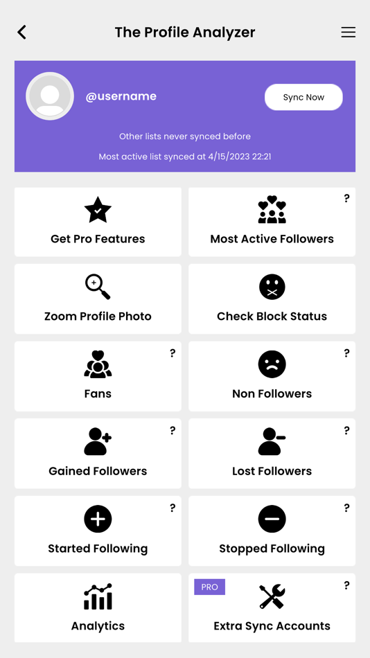 The Profile Analyzer - 35 - (iOS)