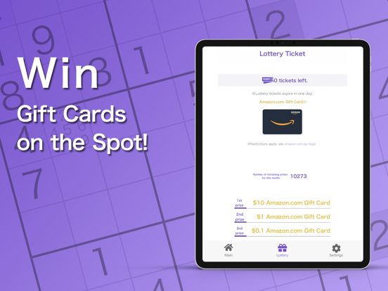 Sudoku ‐Puzzle&Prize iPad screenshot 3 - Games app