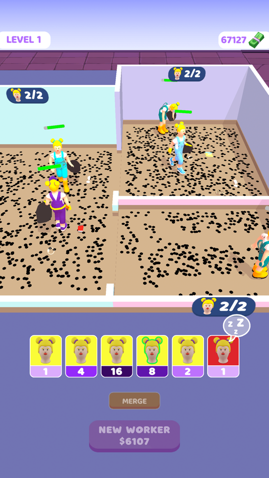#1. Merge & Clean (iOS) Podle: Marula Games OU