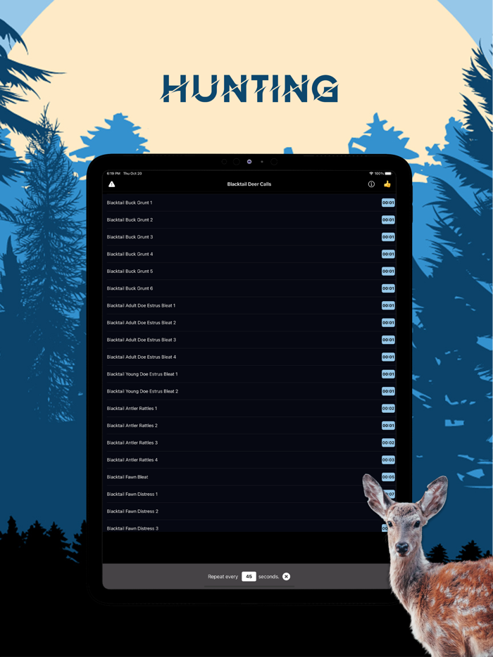 Blacktail Deer Magnet Calls