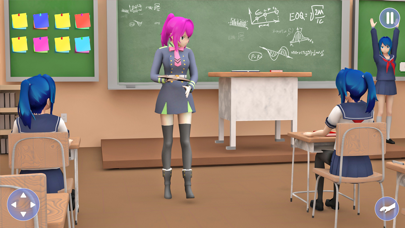 Anime School Teacher Sim Games Screenshot