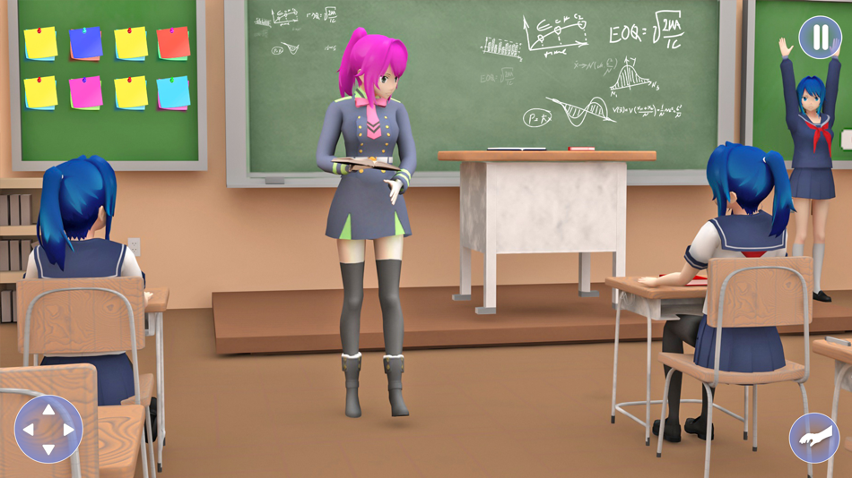 Anime School Teacher Sim Games - 1.8 - (iOS)