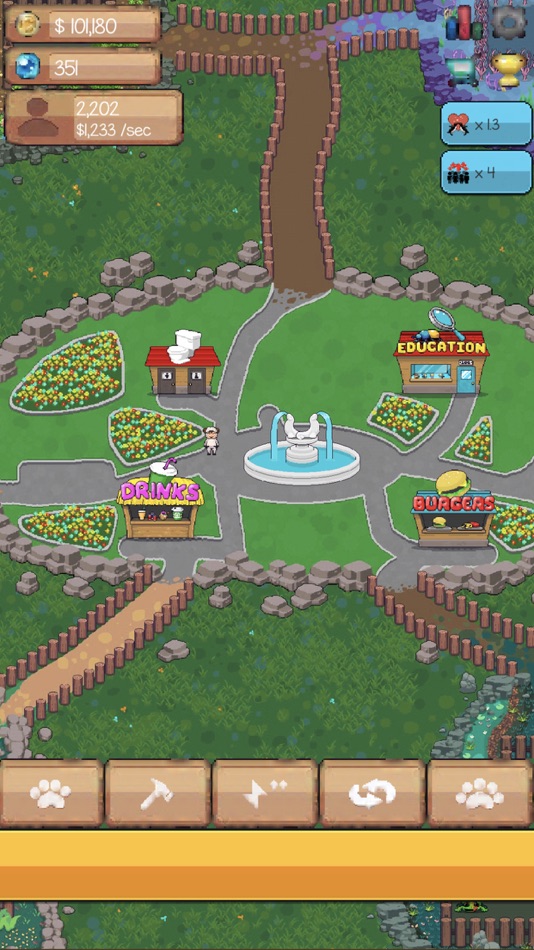 #1. Let's Build a Zoo (iOS) By: QUY NGUYEN KHAC