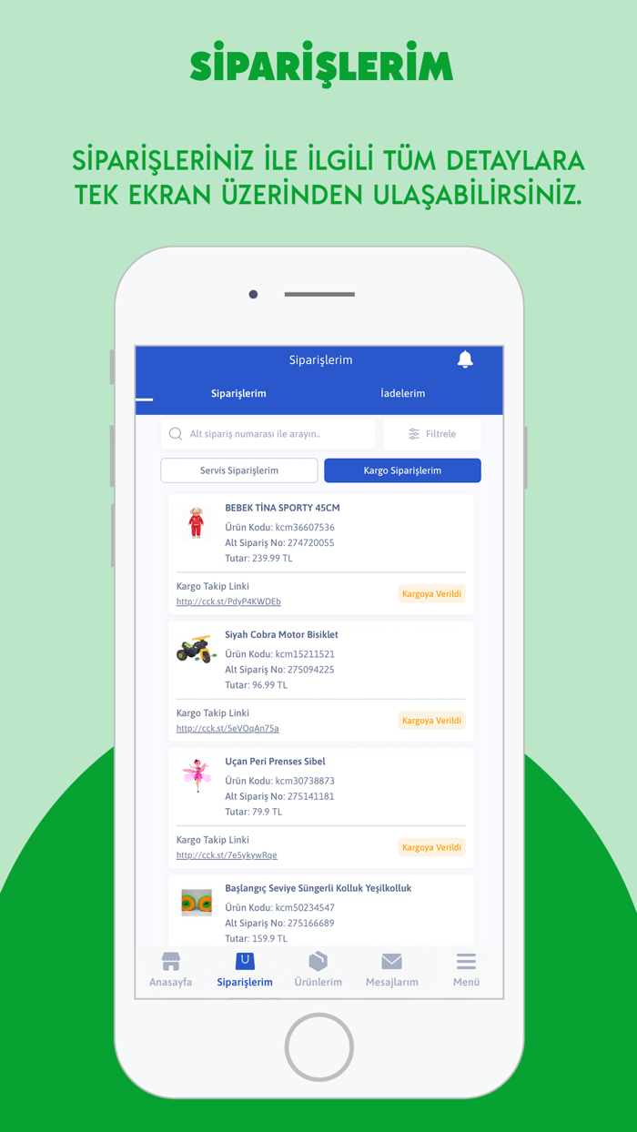 Çiçeksepeti Satıcı Paneli