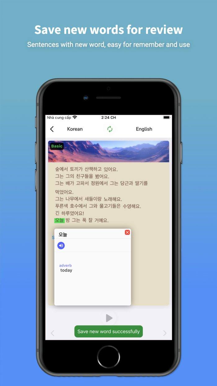 Korean Translator and Learn 