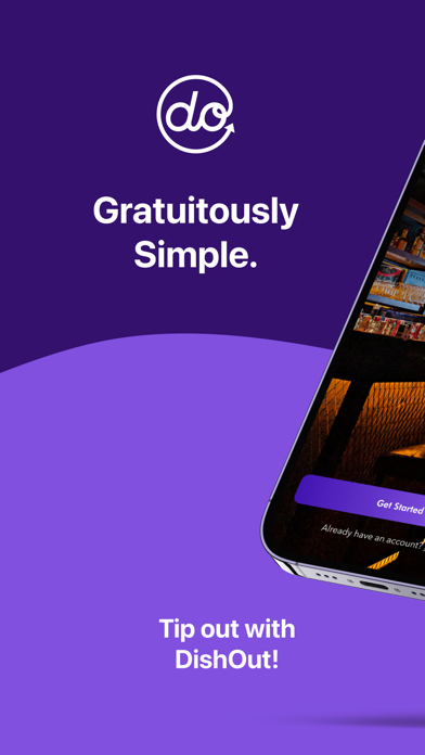 DishOut: Gratuity Simplified Screenshot