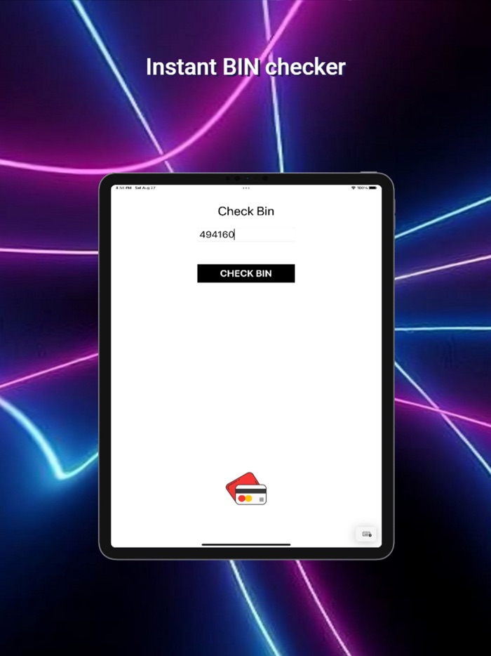 Bin Checker Check card number