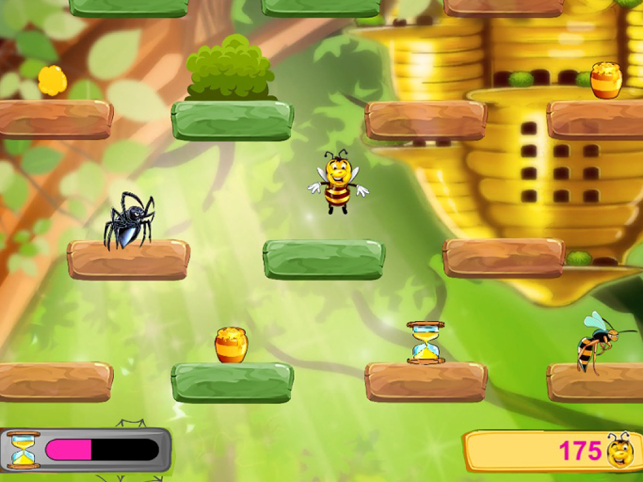 ‎Jayce the Bee: Honey Jump Screenshot