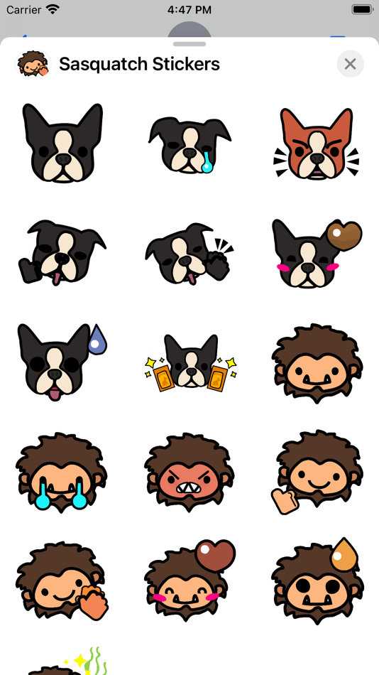 Sasquatch Stickers (iOS) 由: MCRICH LLC Sasquatch Stickers (iOS) 由: MCRICH LLC