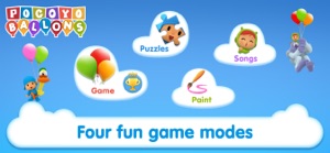 Pocoyo Pop: Balloons Game screenshot #1 for iPhone