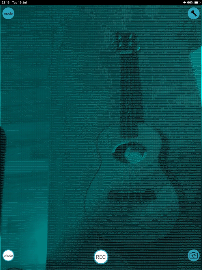 ASCII Camera Art filters