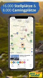 stellplatz-radar von promobil iphone screenshot 1