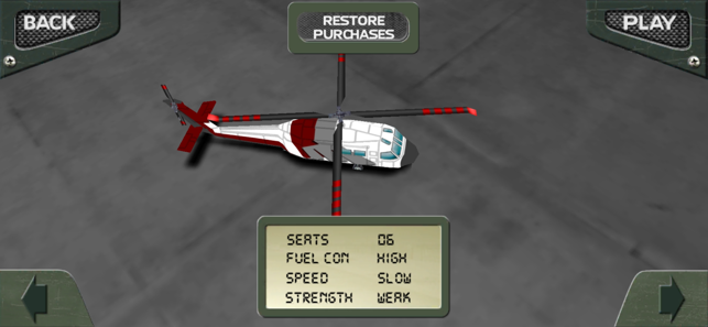 ‎Helicopter Rescue Team Game Screenshot