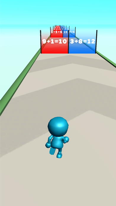Math Correct Run Screenshot