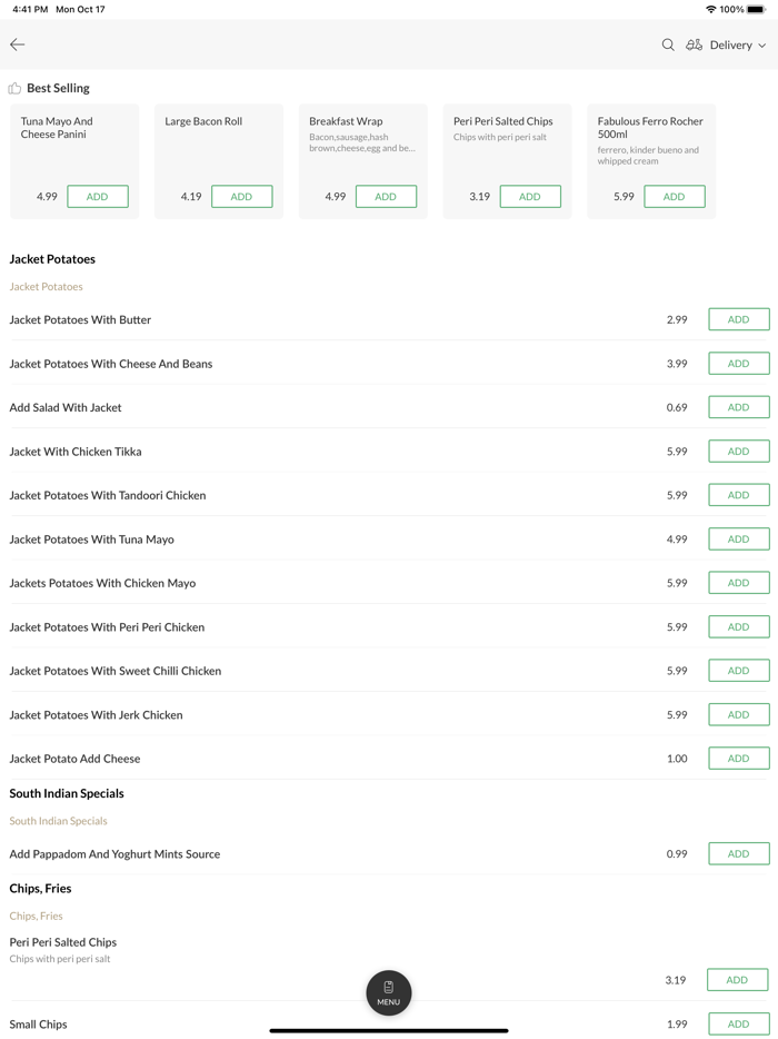 Cheffieldtop Cafe Sandwich Bar