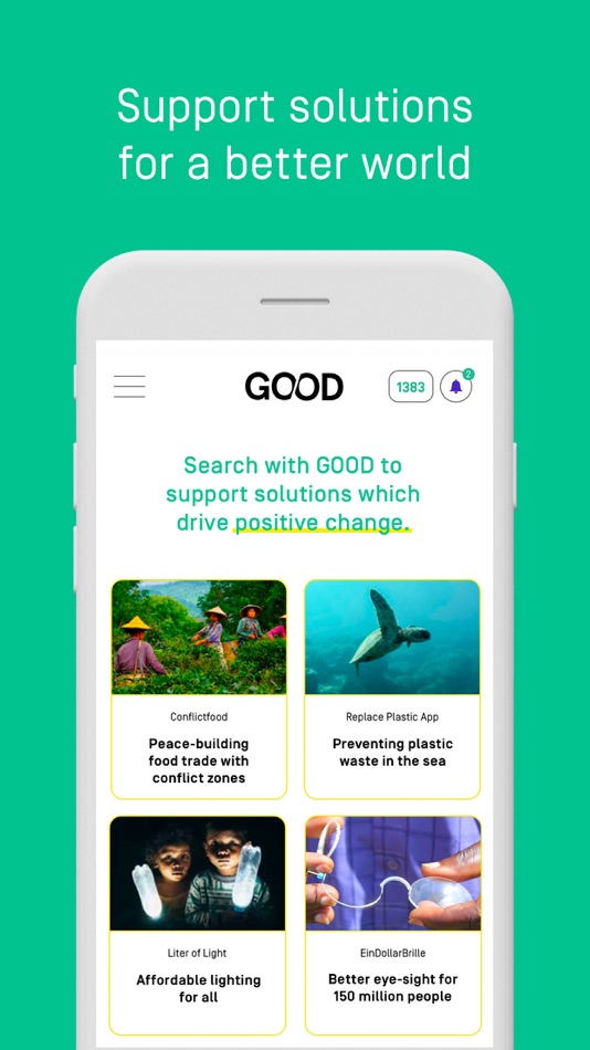 #3. GOOD – Search and do good (iOS) 게시자: Good Search UG