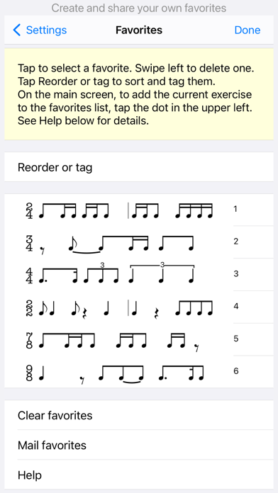 Rhythm Sight Reading Trainer Screenshot