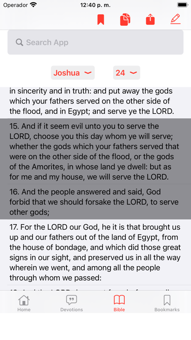 Daily Bible Devotional + Bible Screenshot