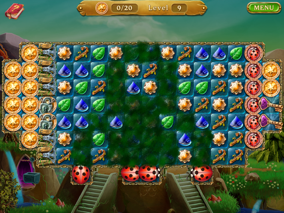 #5. Spellarium 2 Match-3 Puzzle (iOS) 由: LGT SIA