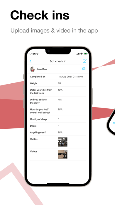 JDD Fitness Screenshot