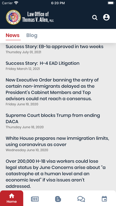 Immigration Experts Screenshot