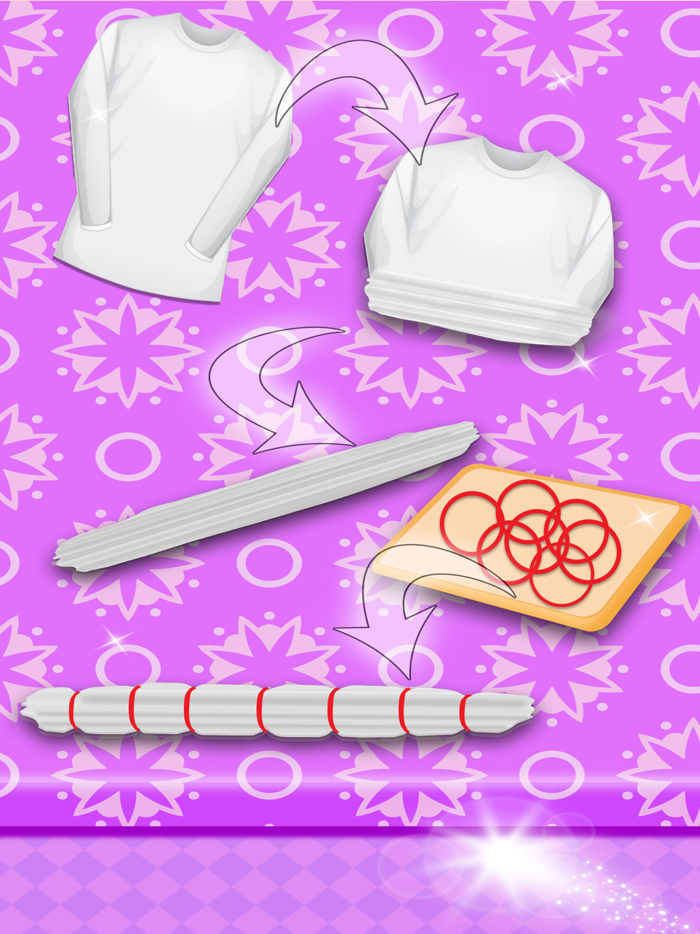 Tie Dye Dress Makeup Artist