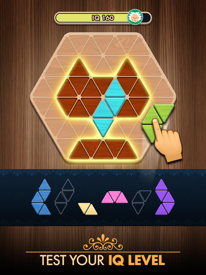 Woody Poly Block Hexa Triangle