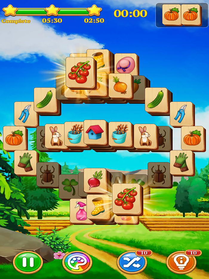 Mahjong ForestSolitaire Game