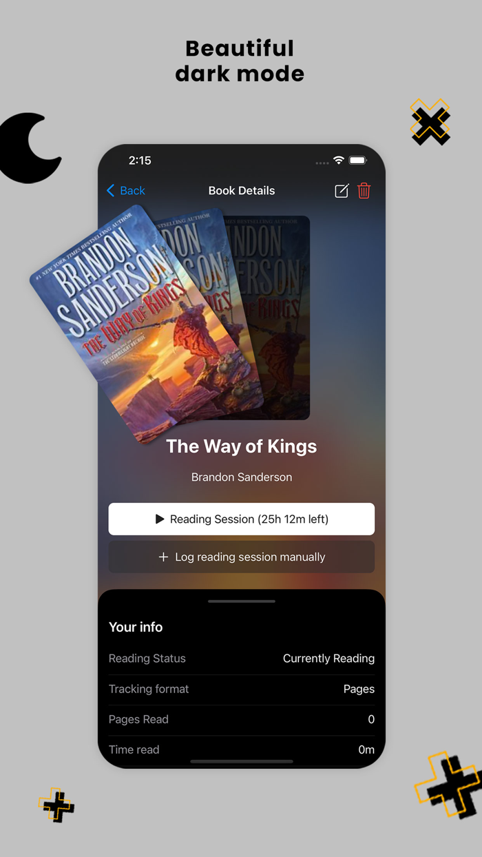 Luna - Book Tracker and TBR List