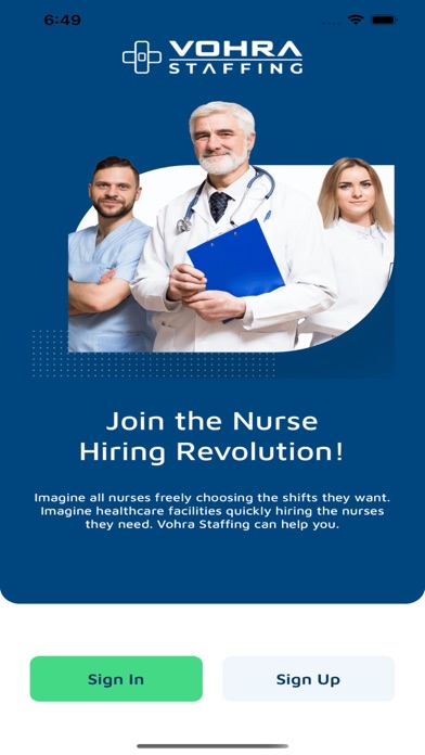 Vohra Staffing Screenshot