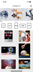 Collage Art - Become an Artist screenshot #1 for iPhone