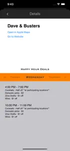 AZ Happy Hour screenshot #3 for iPhone