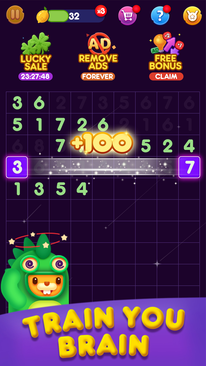 Number match - Make 10 puzzle