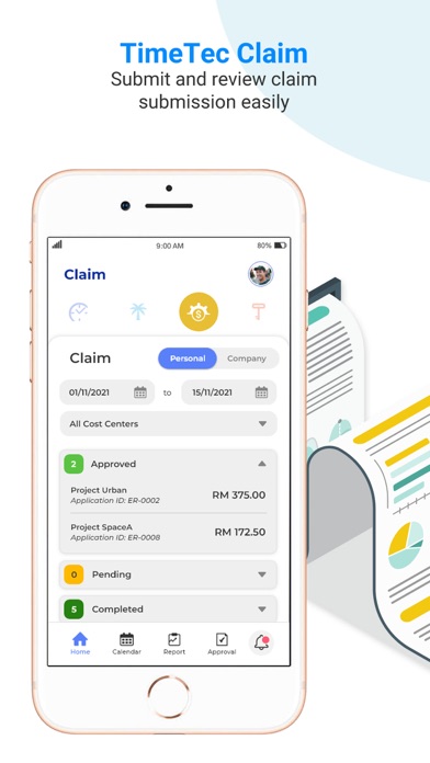 TimeTec HR Screenshot