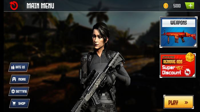 FPS Commando Shooter Strike