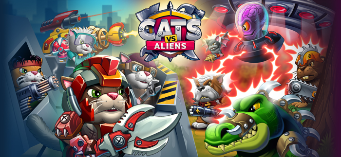 Cats vs Aliens PVP