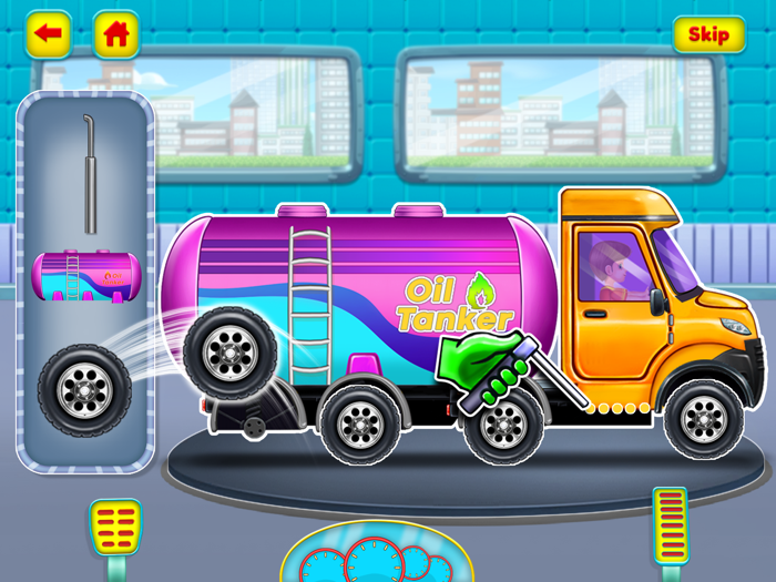 oil tanker truck driver game