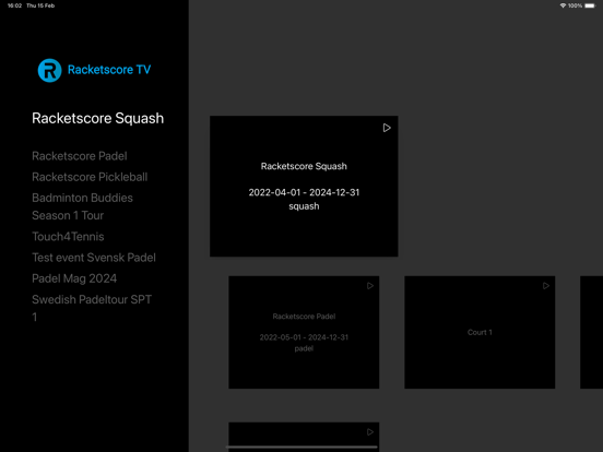 Racketscore TVのおすすめ画像1