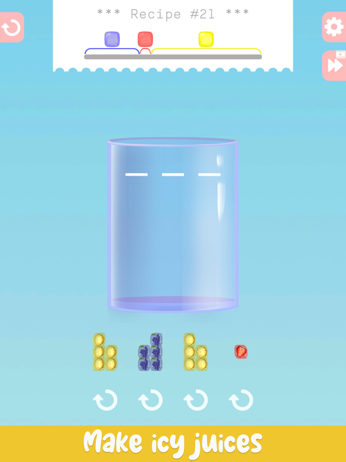 Frozen Fruit Blocks Ice Juice