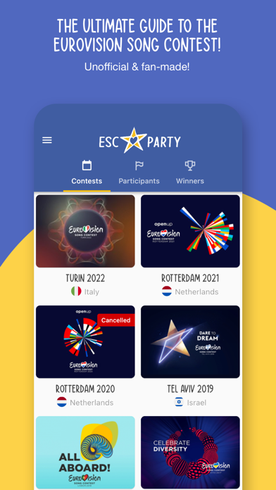 ESC Party - Eurovision Scoring Screenshot