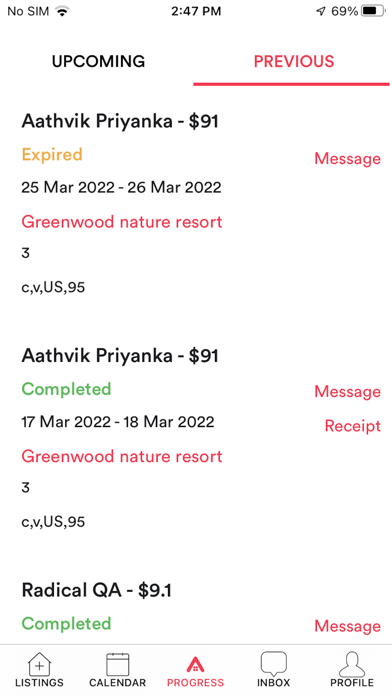 Guestly - Vacation Rentals Screenshot