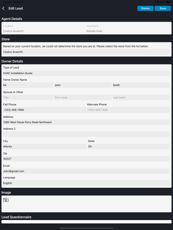Centah By WinGen iPad screenshot 4 - Business app
