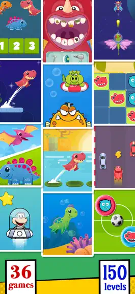 Game screenshot Dinosaur games for kids 3-8 mod apk