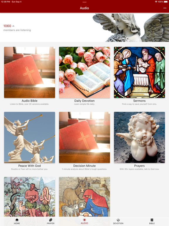 Screenshot #4 pour iPray with Audio Bible